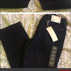 New the tags Womens Uniqlo Skinny Fit Straight Jeans 29x32